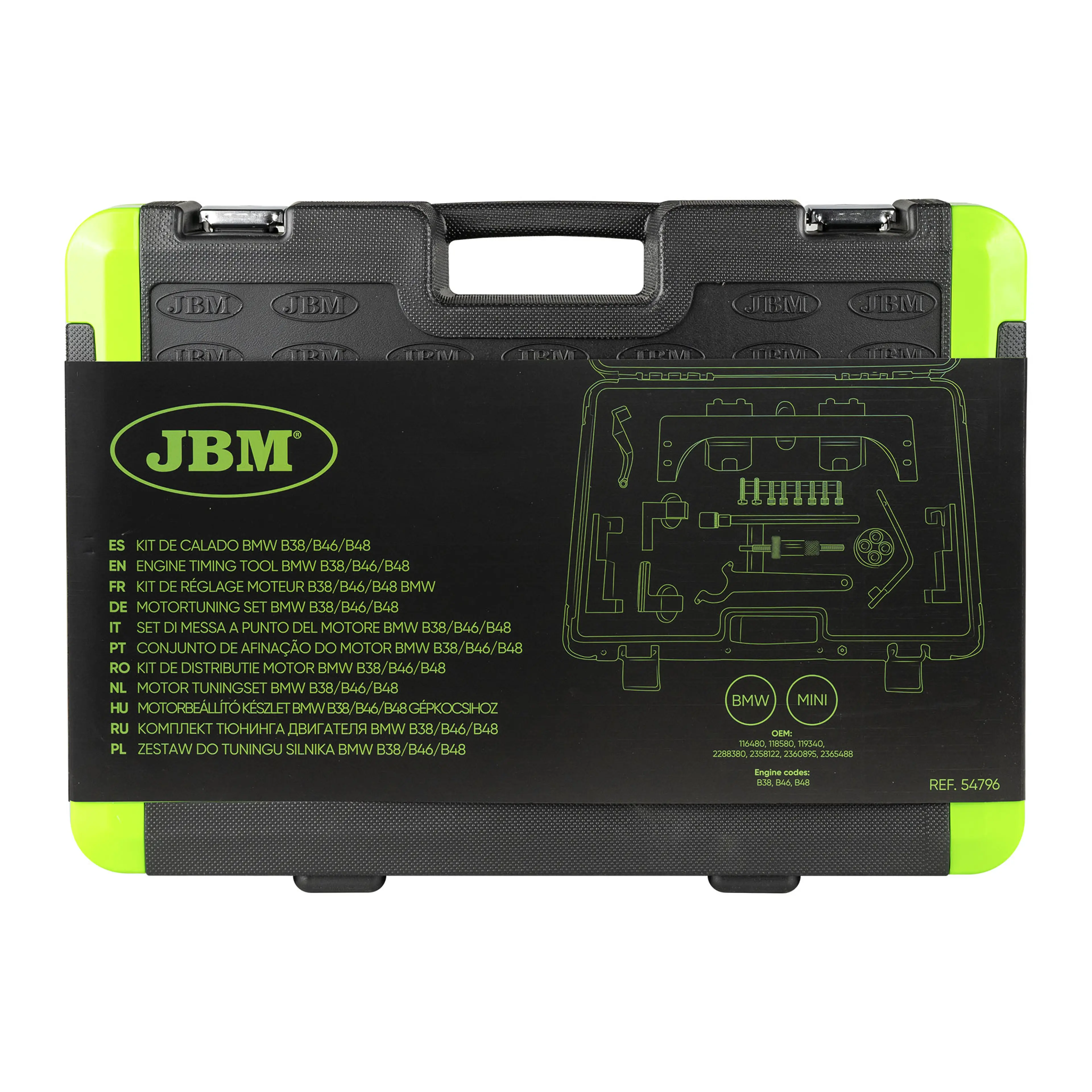 JBM KIT DE CALADO BMW B38/B46/B48