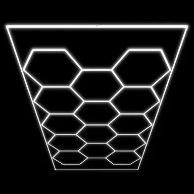 JBM SET DE LUCES LED HEXAGONALES PARA TECHO