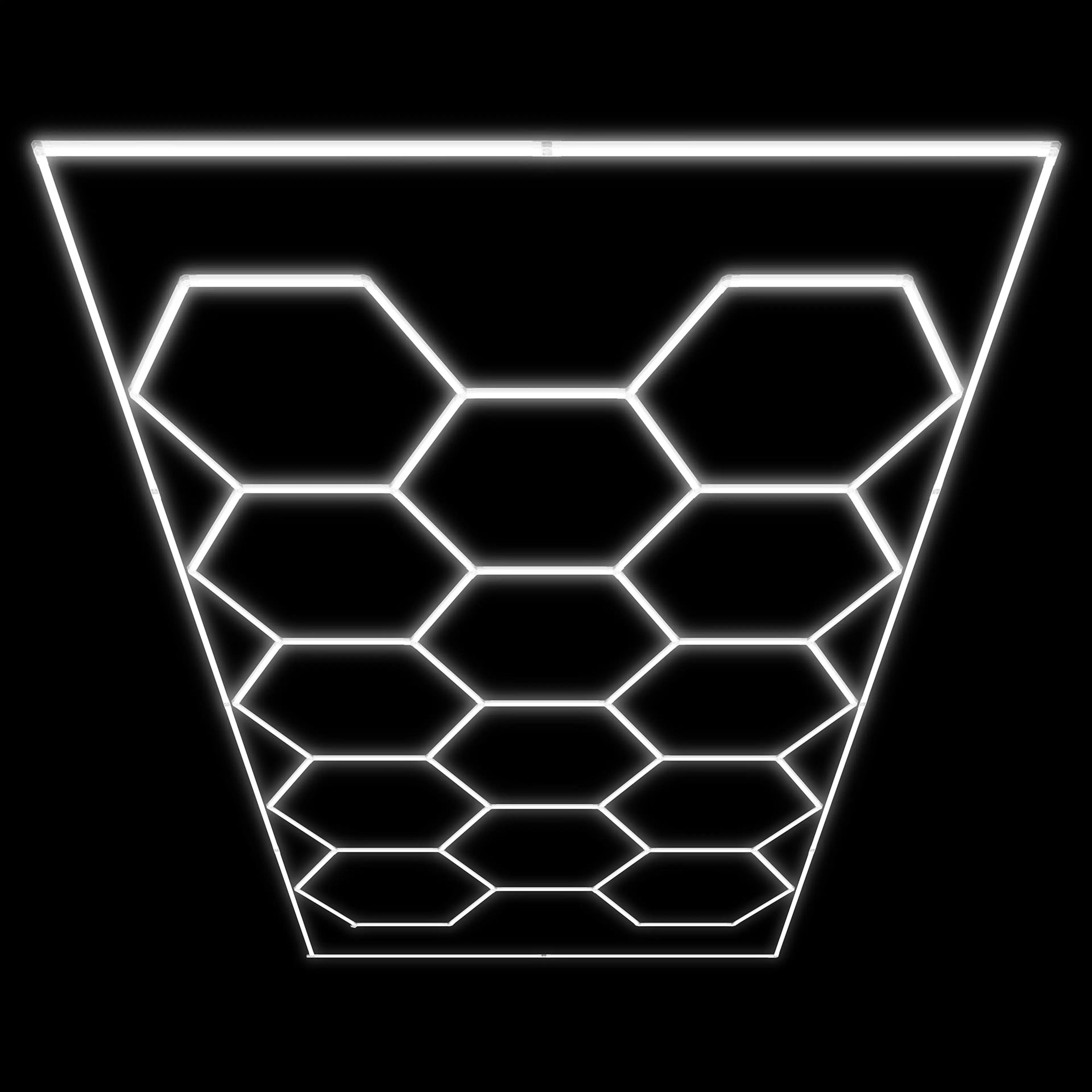 JBM SET DE LUCES LED HEXAGONALES PARA TECHO