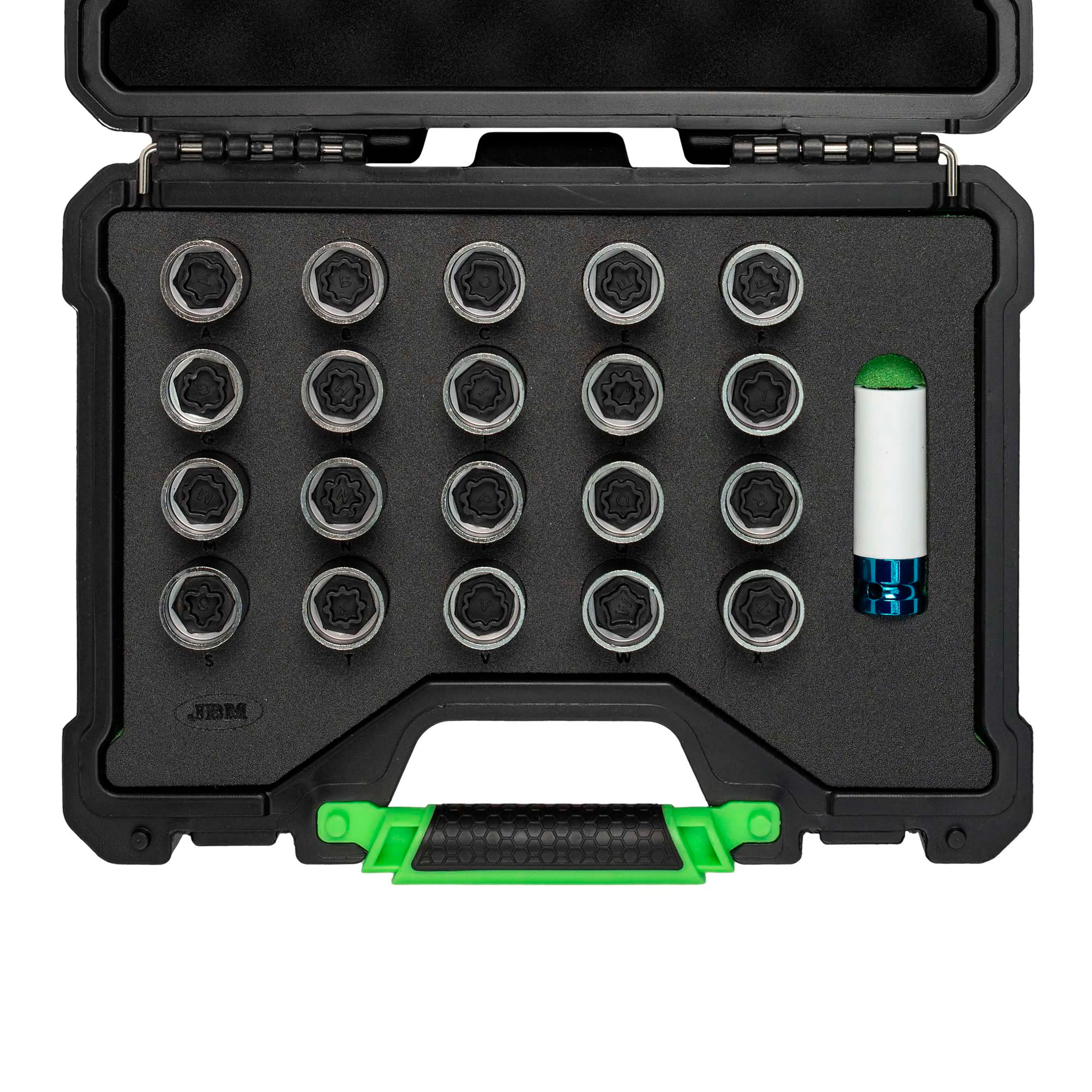 JBM SET DE 22 LLAVES PARA TORNILLO DE BLOQUEO DE RUEDA AUDI