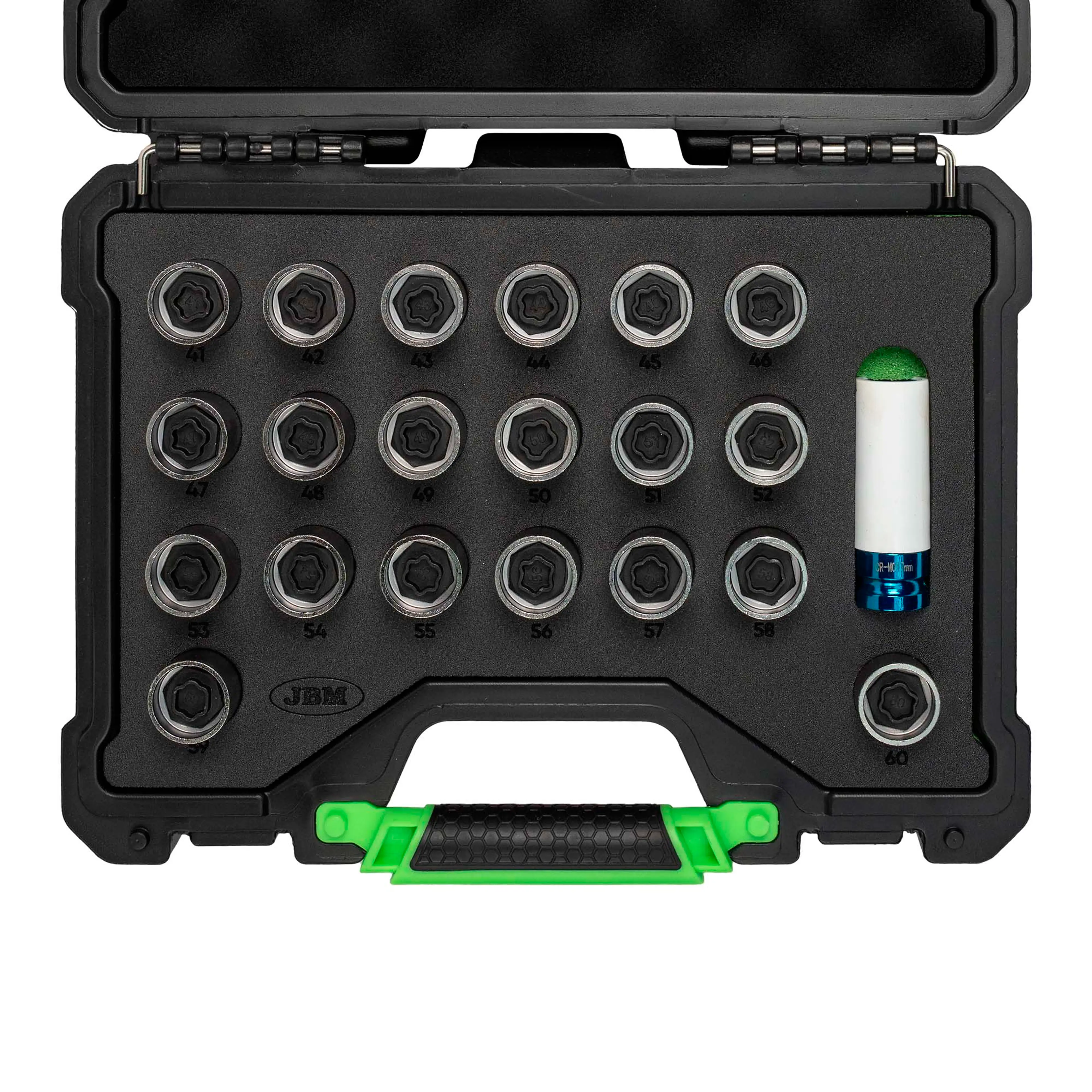 JBM SET DE 21 LLAVES PARA TORNILLO DE BLOQUEO DE RUEDA BMW