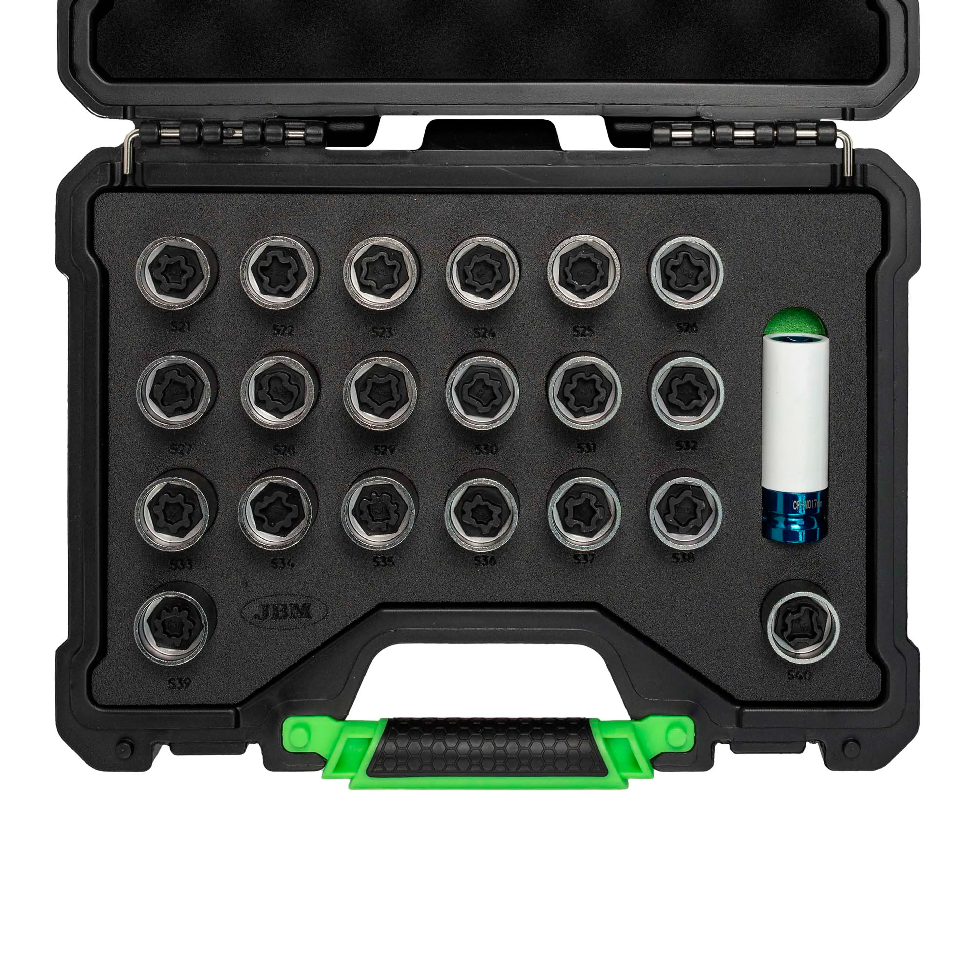 JBM SET 21 LLAVES PARA TORNILLO BLOQUEO DE RUEDA PARA VOLKSWAGEN