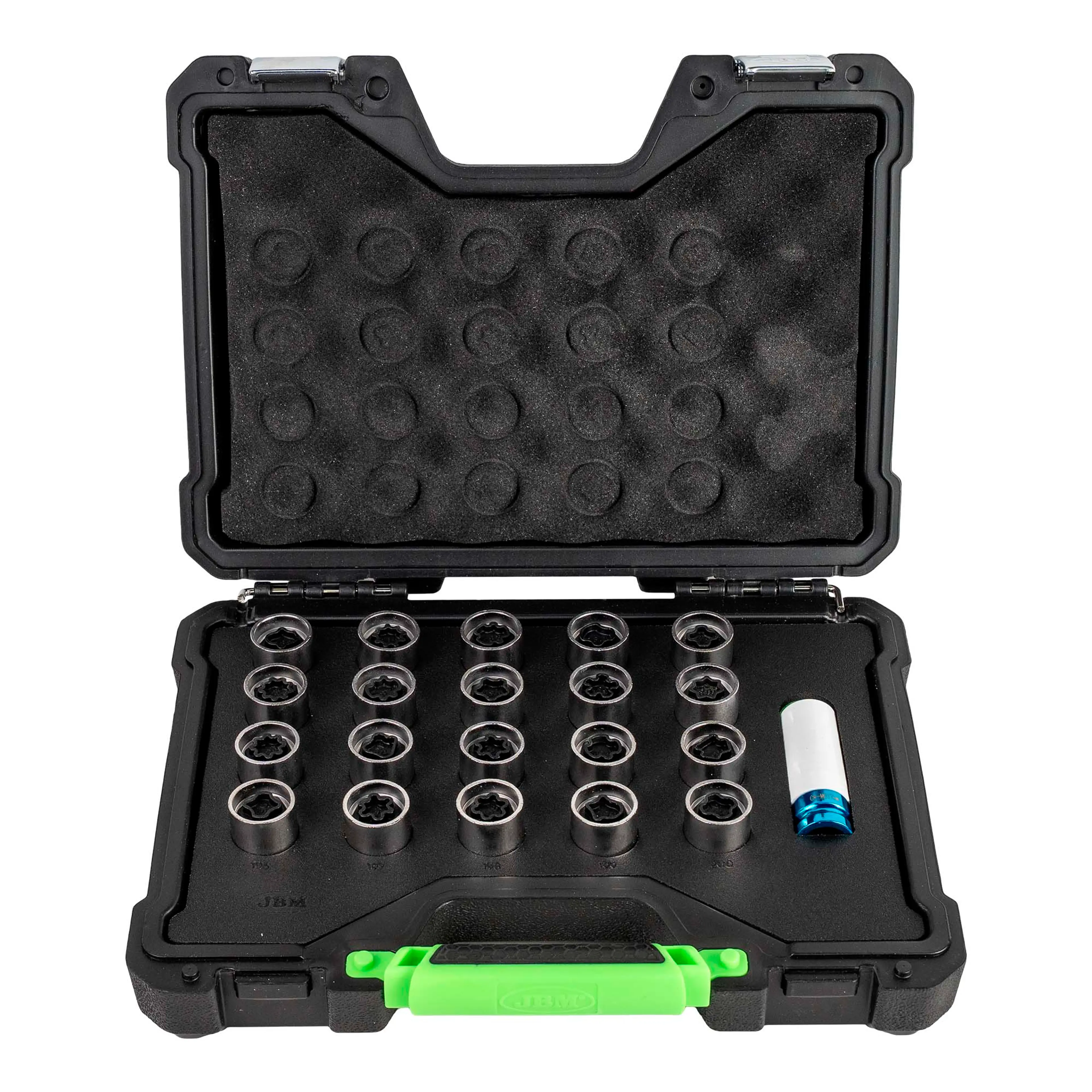 JBM SET DE 21 LLAVES PARA TORNILLO DE BLOQUEO DE RUEDA OPEL/VAUXHALL (