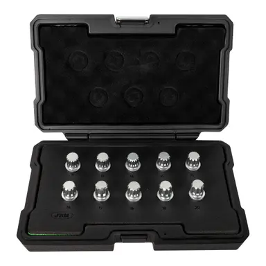 JBM SET 10 LLAVES DE PUNTA PARA TORNILLO DE BLOQUEO DE RUEDA BMW