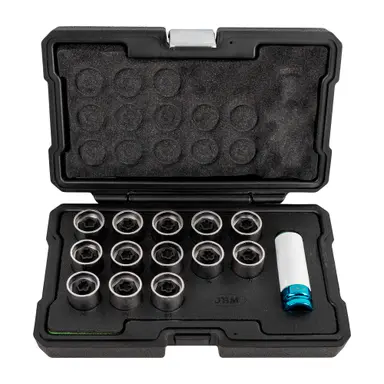 JBM SET DE 14 LLAVES PARA TORNILLO DE BLOQUEO DE RUEDA BMW/MINI