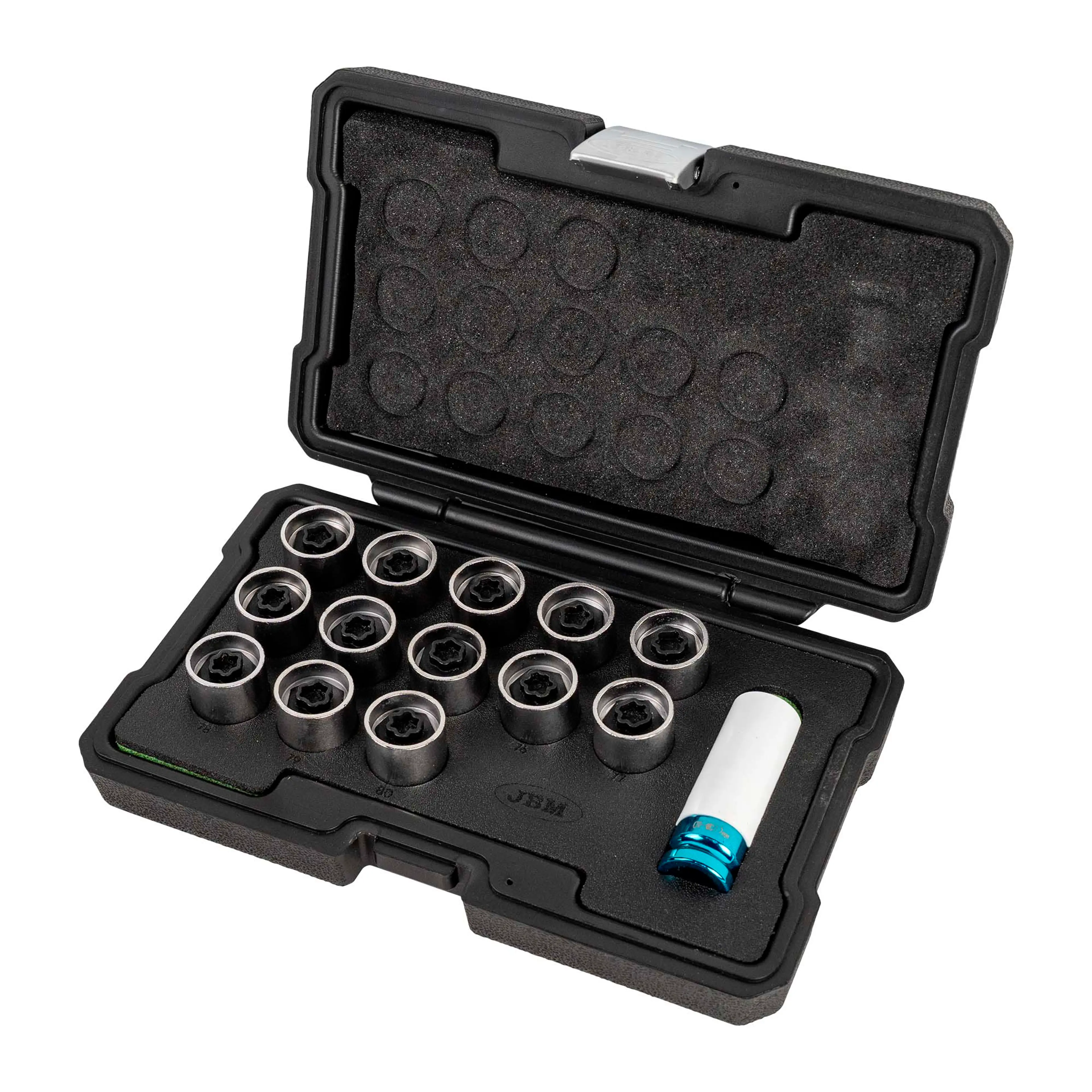 JBM SET DE 14 LLAVES PARA TORNILLO DE BLOQUEO DE RUEDA BMW/MINI