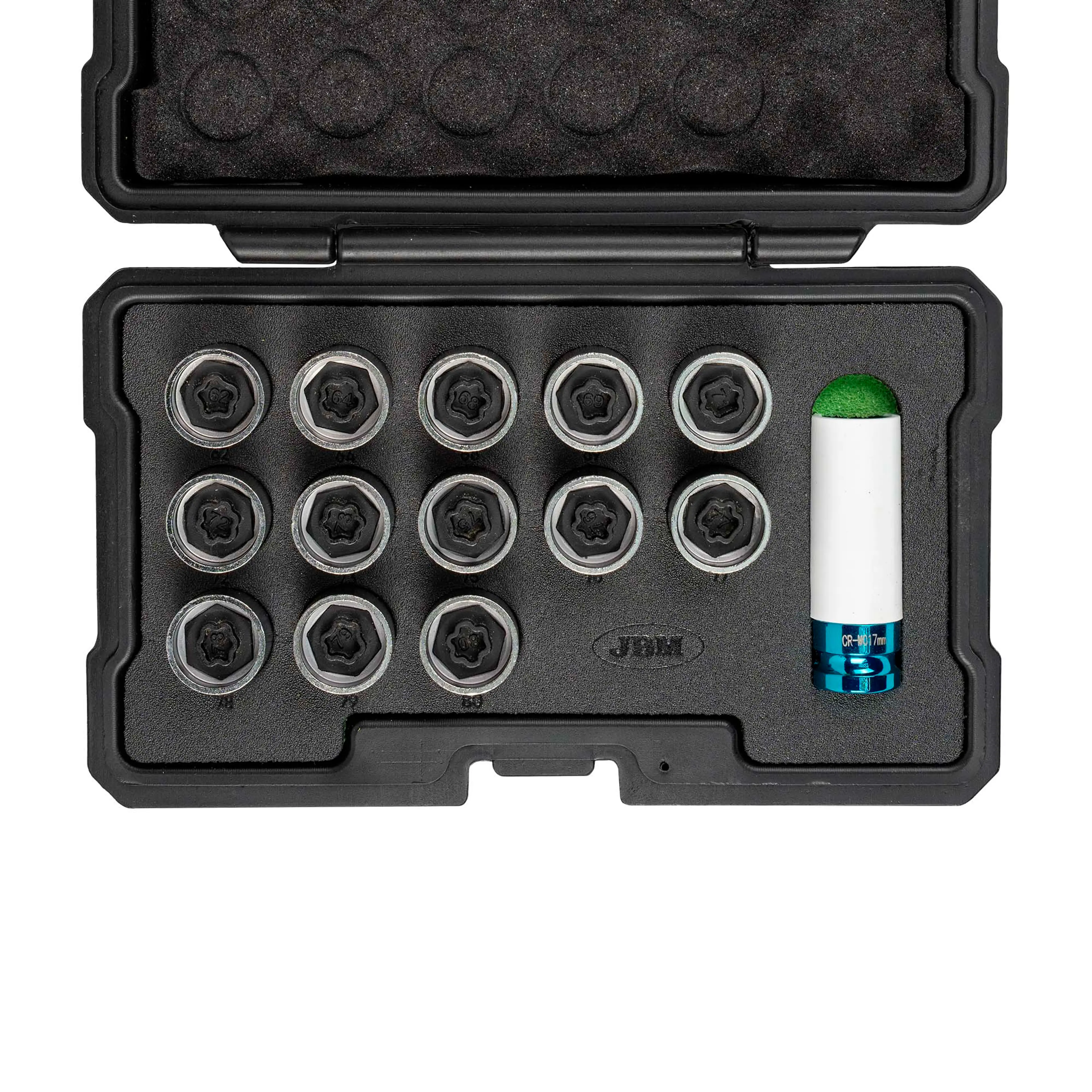 JBM SET DE 14 LLAVES PARA TORNILLO DE BLOQUEO DE RUEDA BMW/MINI