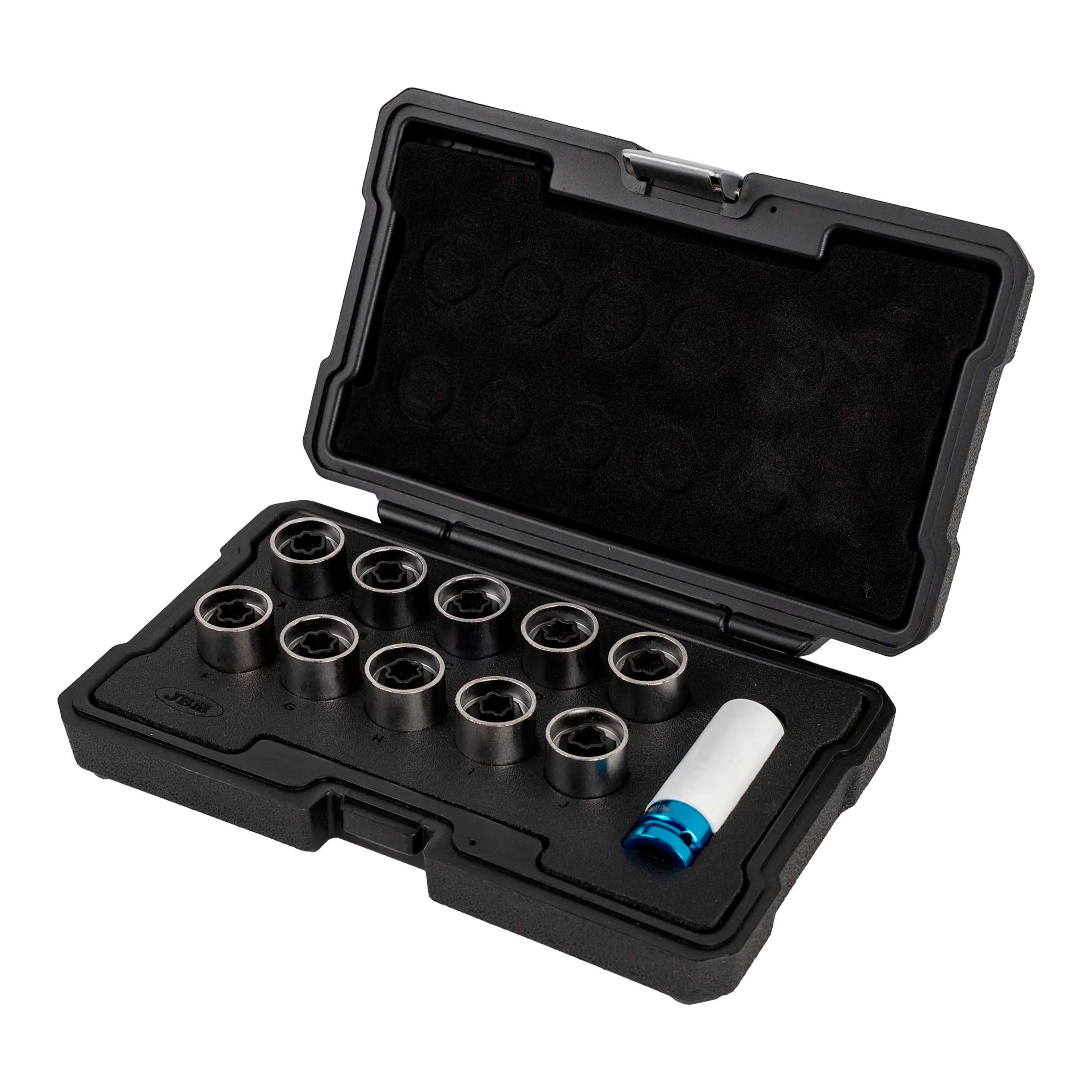 JBM SET DE 11 LLAVES PARA TORNILLO DE BLOQUEO DE RUEDA TOYOTA