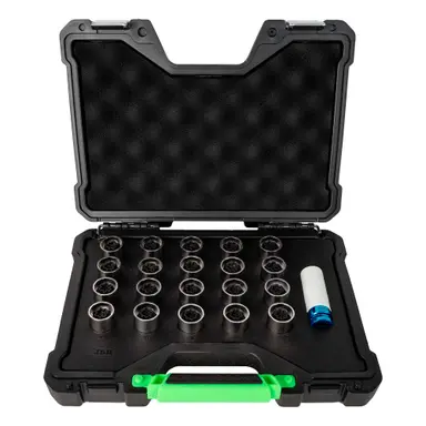 JBM SET 21 LLAVES PARA TORNILLO DE BLOQUEO DE RUEDA OPEL/VAUXHALL (121