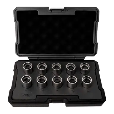 JBM SET 10 LLAVES DE VASO PARA TORNILLOS DE BLOQUEO DE RUEDA TESLA
