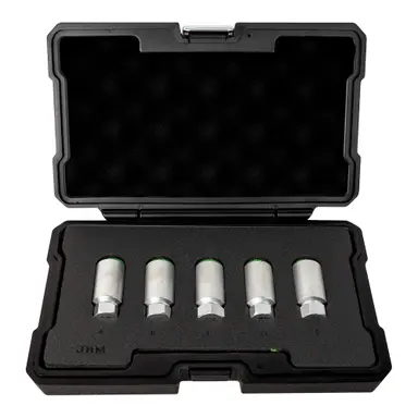 JBM SET 5 LLAVES DE VASO PARA TORNILLOS DE BLOQUEO DE RUEDA TESLA 3, S