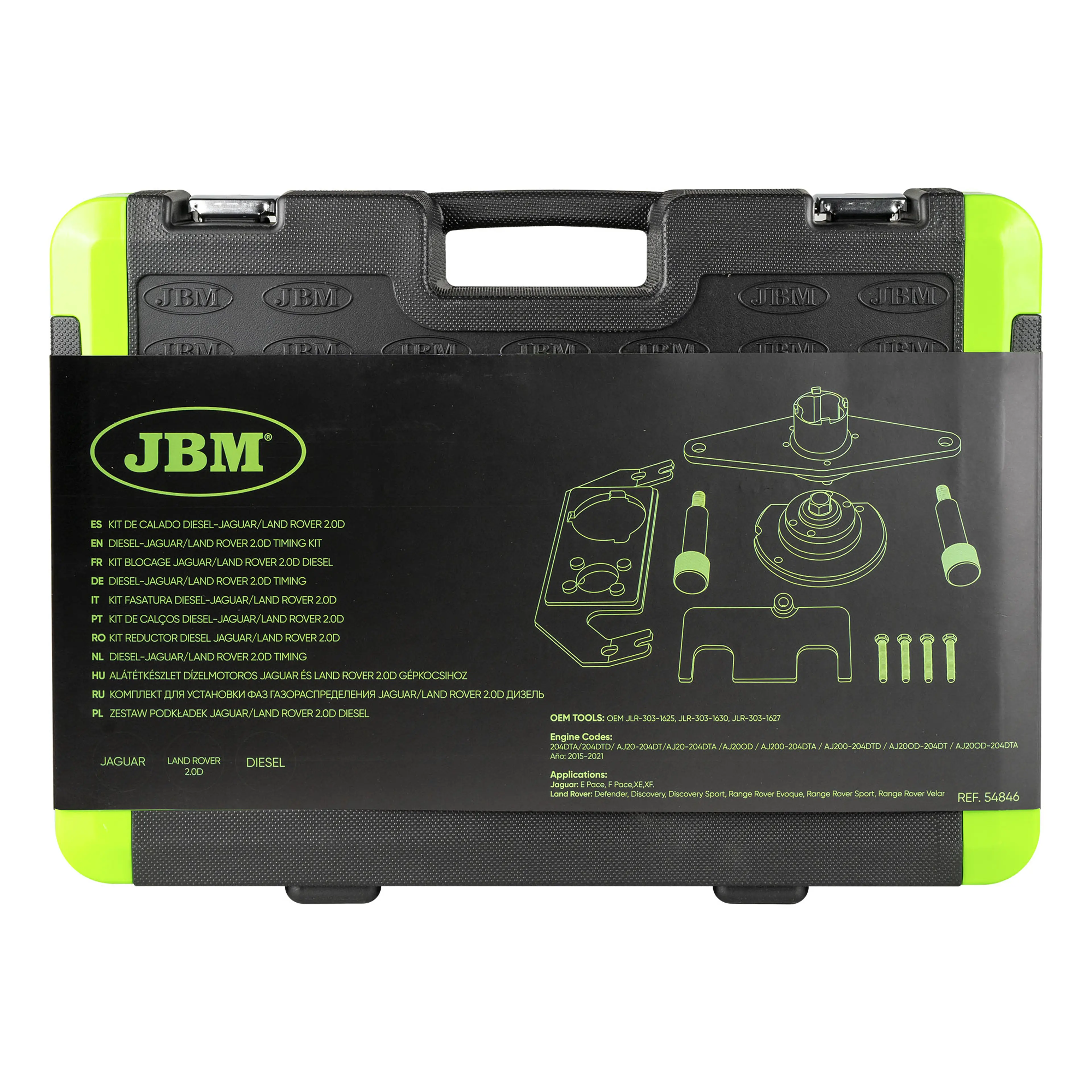 JBM KIT DE CALADO JAGUAR/LAND ROVER 2.0L (DIESEL)