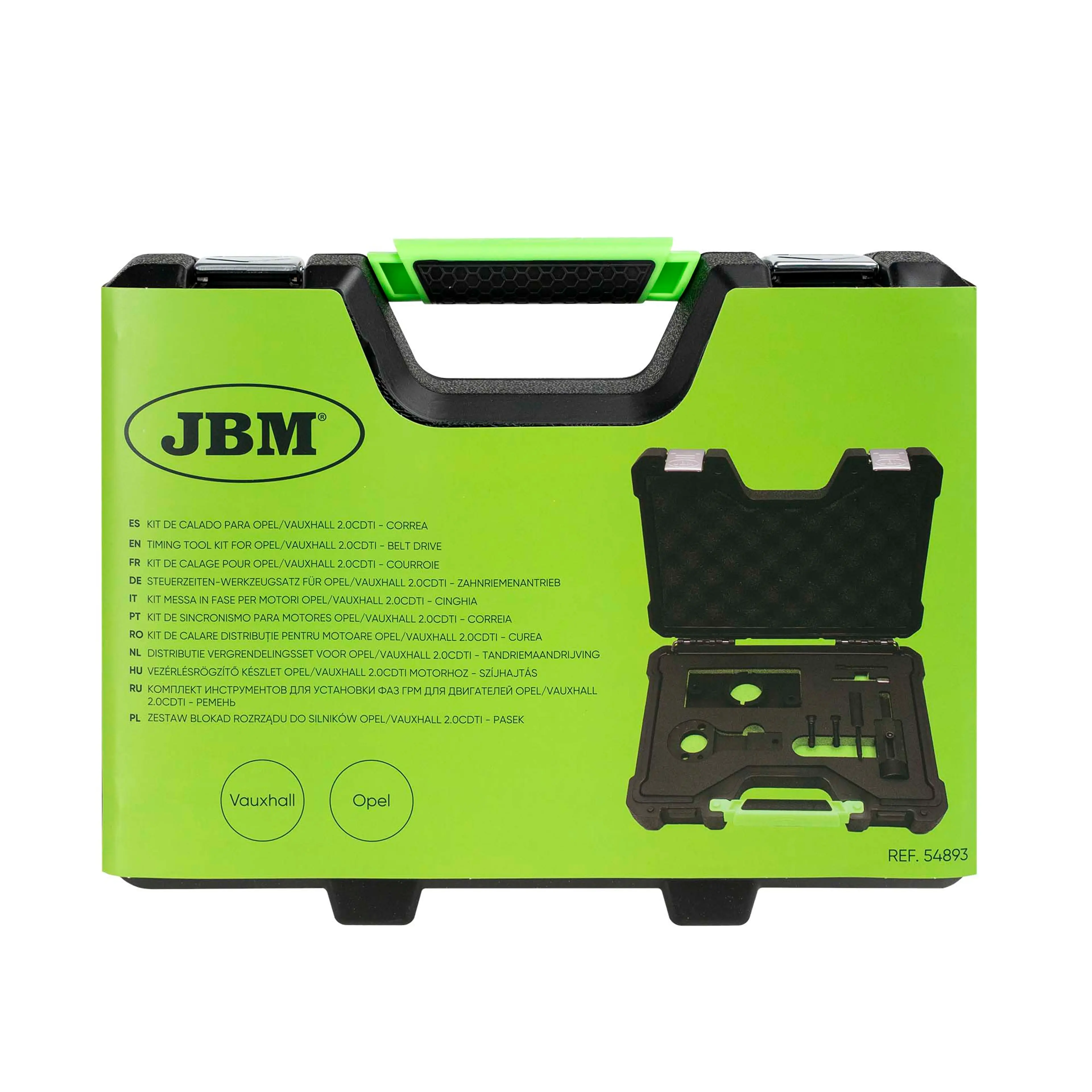 JBM KIT DE CALADO PARA OPEL/VAUXHALL 2.0CDTI - CORREA