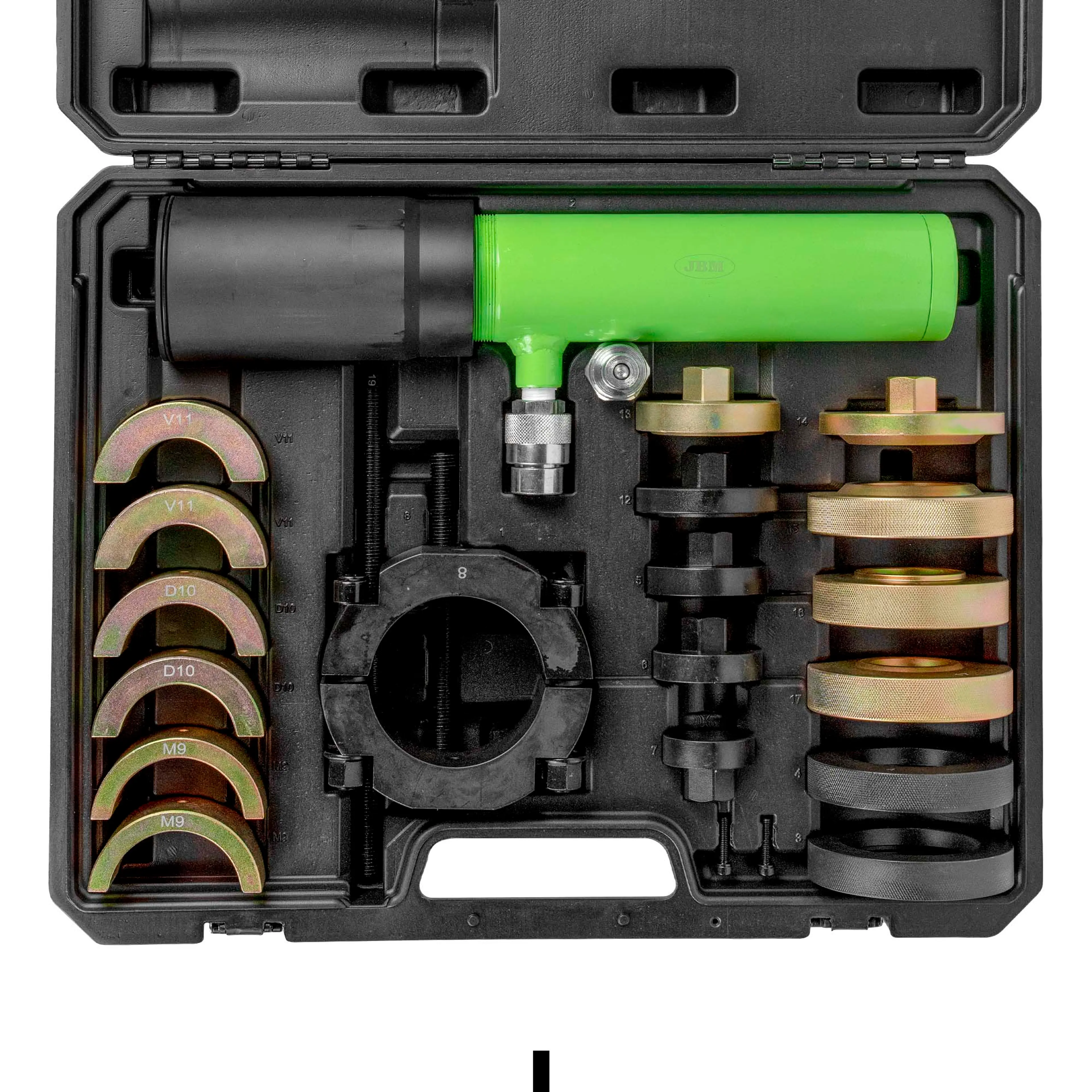 JBM JUEGO EXTRACTOR/INSTALADOR DE SILENT BLOCKS RANURADOS