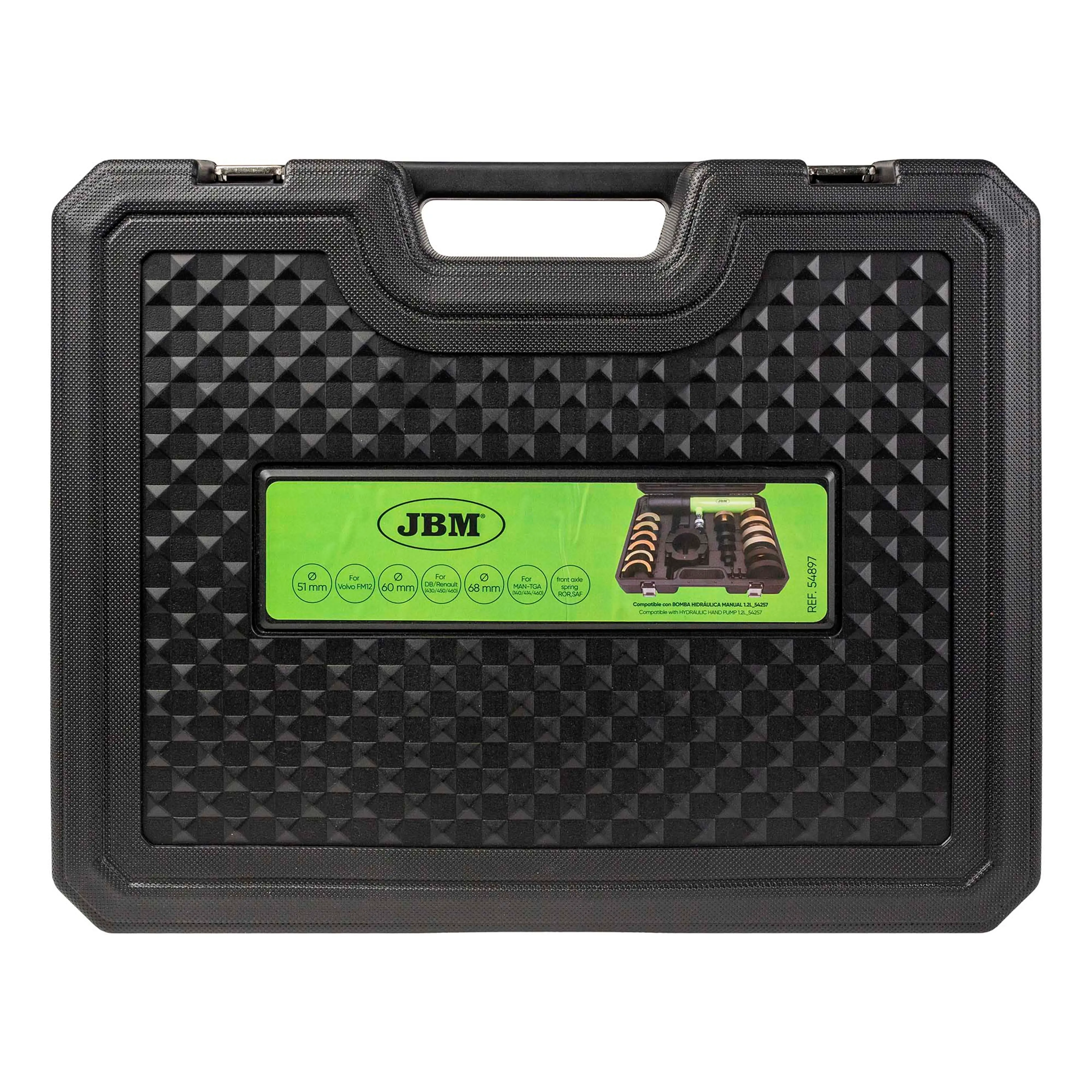 JBM JUEGO EXTRACTOR/INSTALADOR DE SILENT BLOCKS RANURADOS