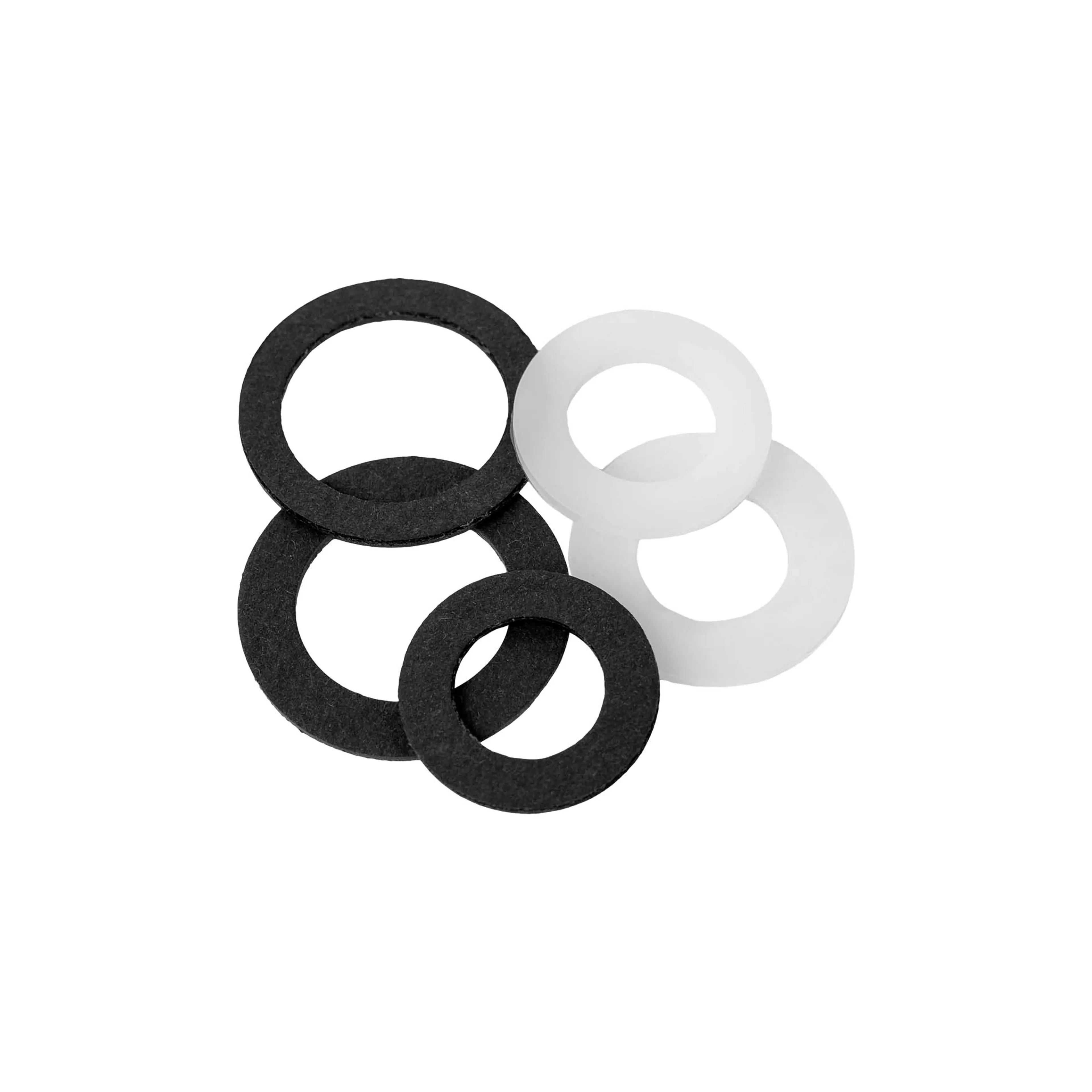 JBM ESTUCHE DE ARANDELAS DE FIBRA Y NYLON 60PCS