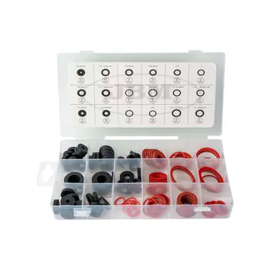 JBM ESTUCHE DE ARANDELAS DE FIBRA 141PCS