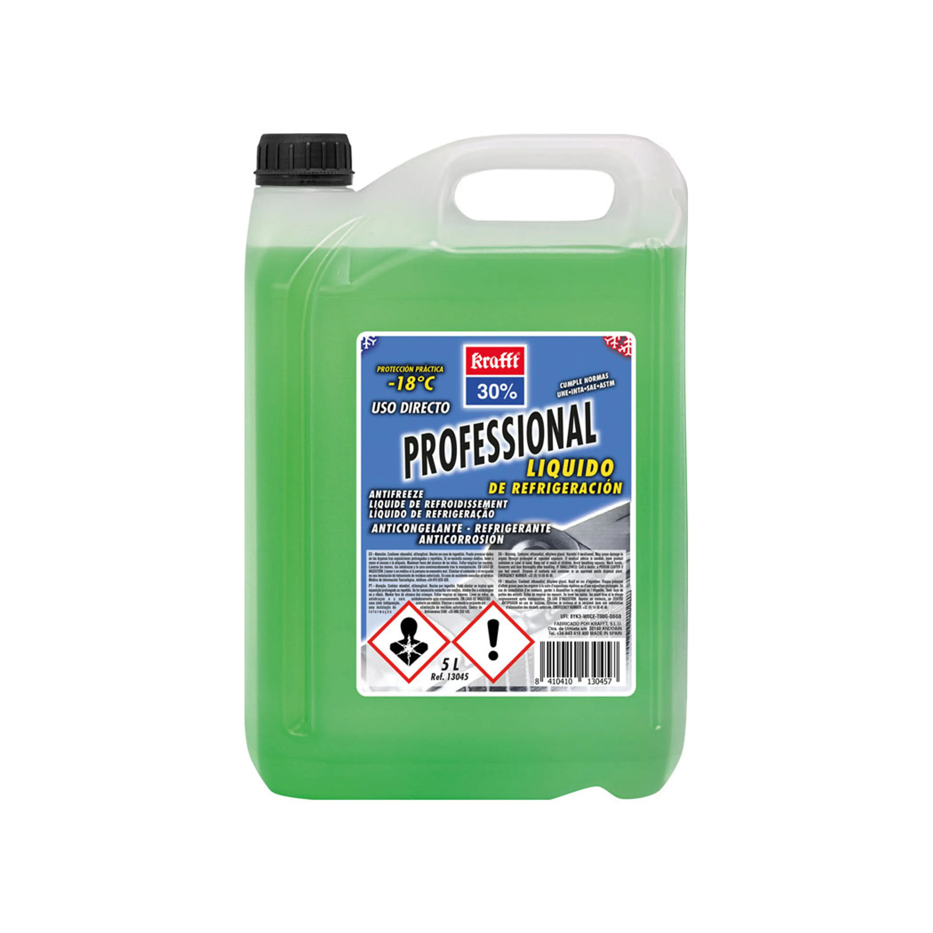 AGUA REFRIGERANTE 30% VERDE CC PROF