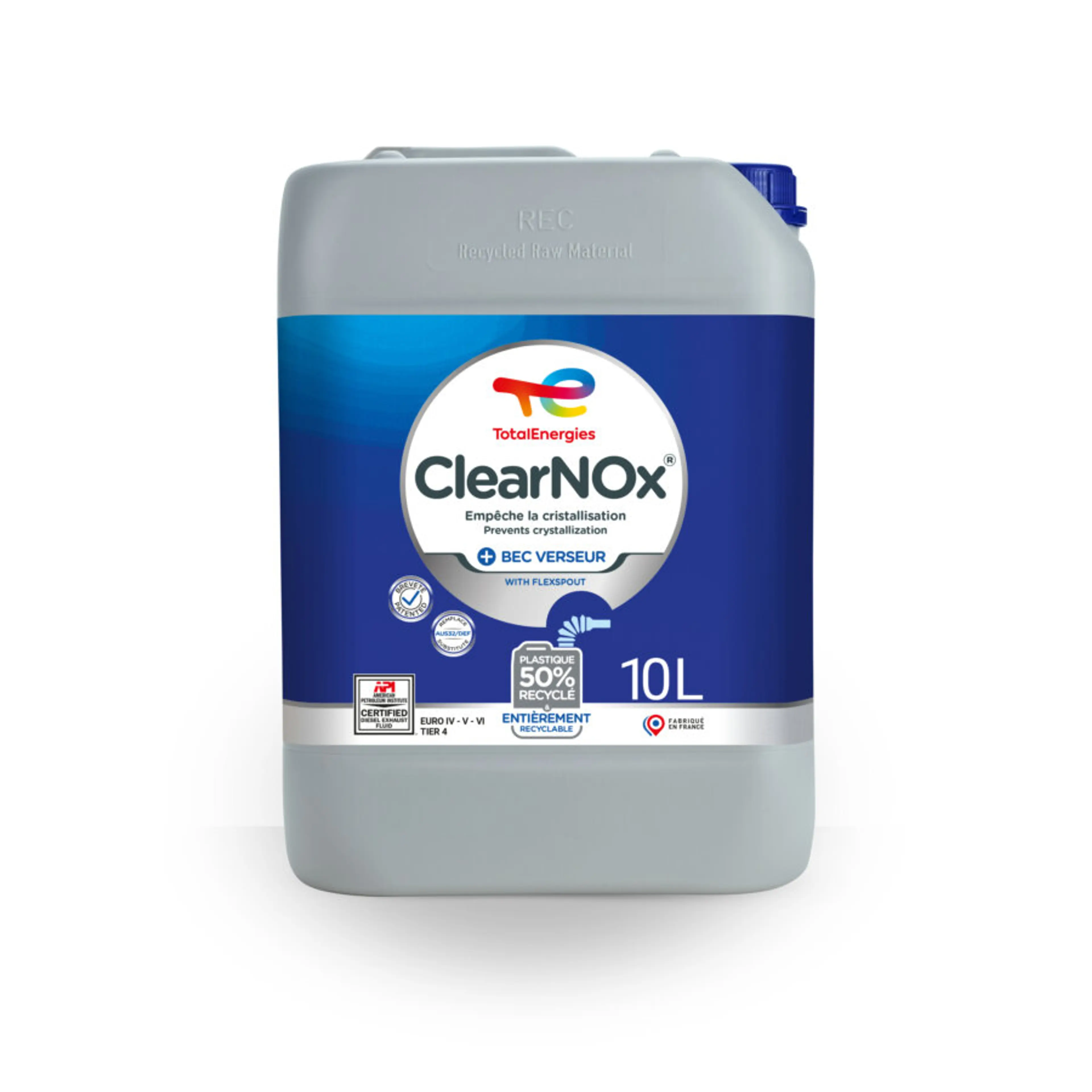 TOTAL CLEARNOX ADBLUE ANTICRISTALIZANTE CON CÁNULA (10L)